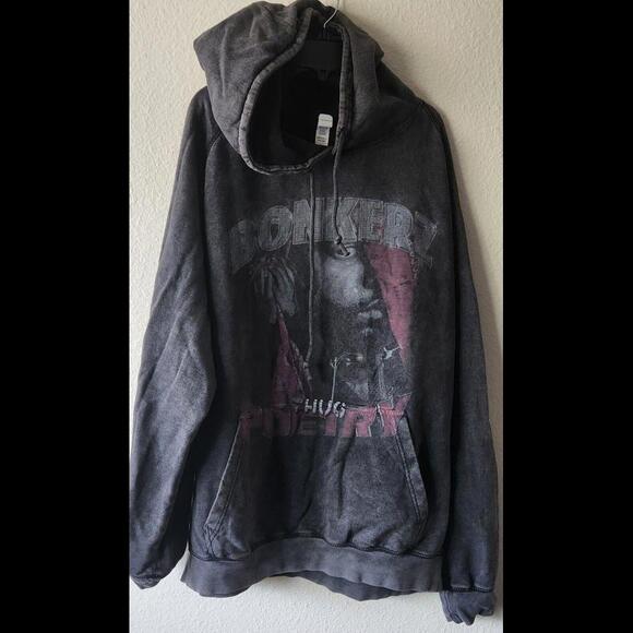 Hip Hop Rapper Concert Hoodie Size XL